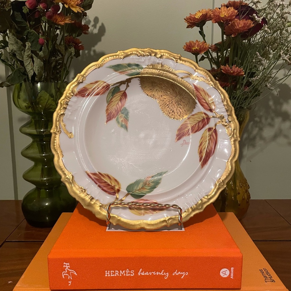 Limoges hand painted display plate